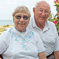 Beach '53 and Marianne Hall '53